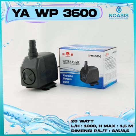 Jual POMPA AIR YAMANO 3600 AQUARIUM POMPA CELUP YAMANO WP 3600