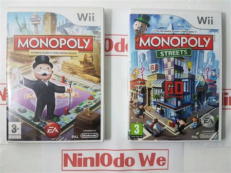 Monopoly Game Series (Wii) Multi Listing - COMPLETE - NEAR MINT - FAST ...