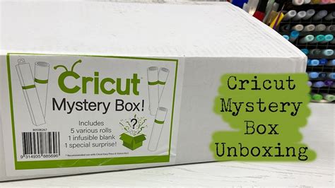 Cricut Mystery Box Unboxing Youtube