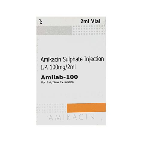 Amilab 100 Injection 1s Price Uses Side Effects Netmeds