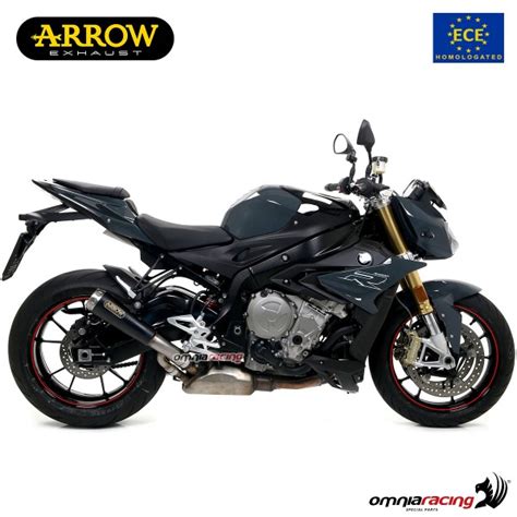 Arrow Exhaust Pro Race Slip On Steel Dark Approved For Bmw S R