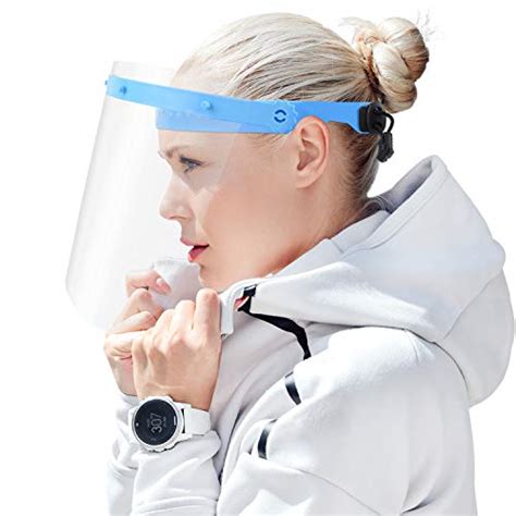 Pcs Protective Face Shield Mask Full Face Protection With Anti Fog