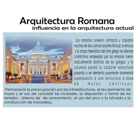 Arquitectura Romana Ppt