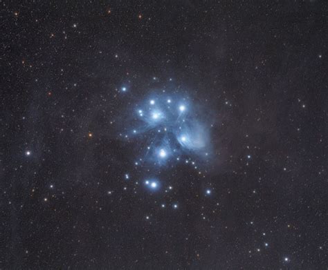 The Pleiades Star Cluster Astrophotography Images Location And Facts