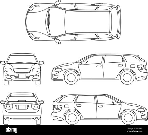 Side View Car Drawing Pictures