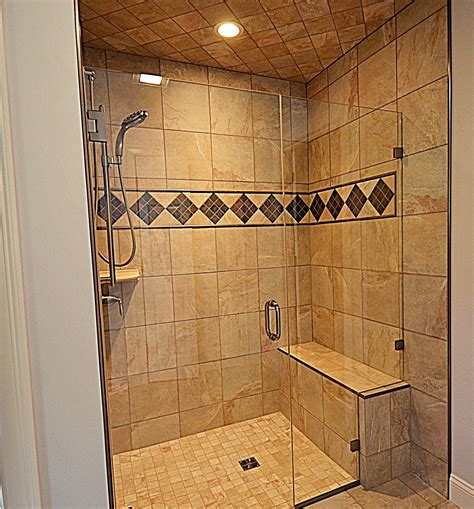 Nh Custom Tiled Shower By Hall And Hall Construction Nh Custom Home