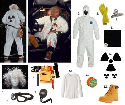 DIY Back To The Future Halloween Costumes | Mens halloween costumes diy ...