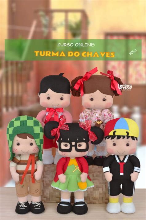 Aprenda A Fazer Lindos Personagens Da Turma Do Chaves Curso Completo