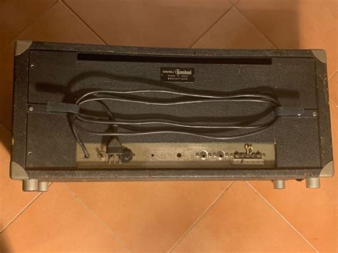 AMPLI VALVOL VINTAGE DAVOLI LIED ORGAN BASS R 7400066 Su Mercatino