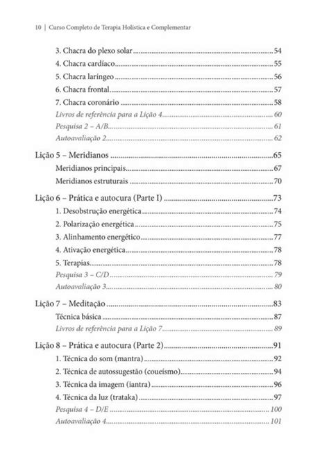 Curso Completo De Terapia Hol Stica Complementar