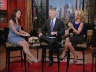 Naked Kristin Davis In Live With Regis Kelly