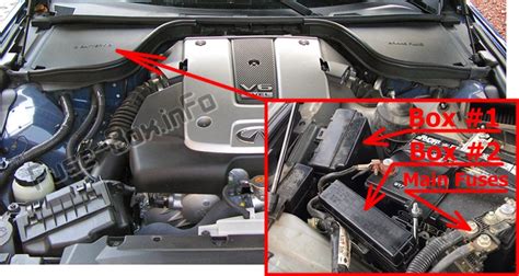 Fuse Box Diagram Infiniti G25g35g37q40 V36 2006 2015