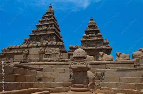 Famous Tamil Nadu Landmark Unesco World Heritage Shore Temple World