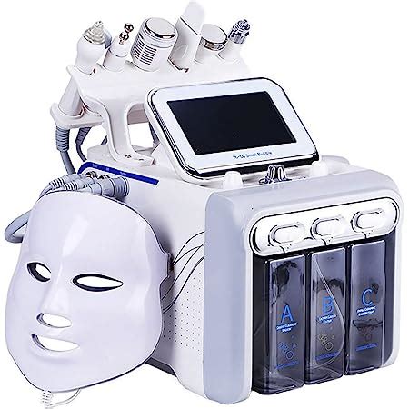 7 In 1 Wasser Sauerstoff Hydrafacial Maschine Mit LED Maske