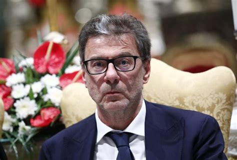 Lettera Aperta Al Ministro Giancarlo Giorgetti Affaritaliani It