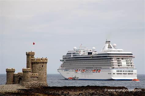 Oceania Cruise Ship Marina - A Visitor to Douglas Bay - Manx Scenes ...