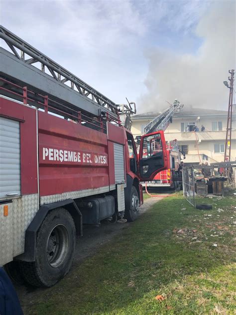 Soba bacasında çıkan yangın korkuttu Zonguldak Pusula Son Dakika