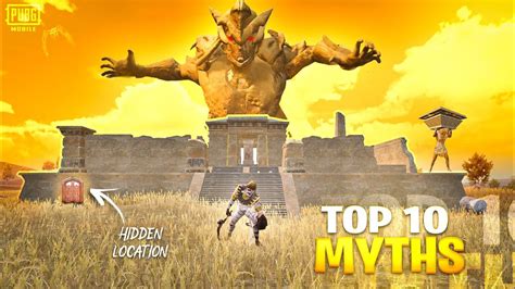 Top Mythbusters Pubg Mobile Bgmi Tips And Tricks Update Pubg