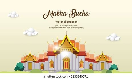 Wat Benchamabophit Stock Vectors And Vector Art Shutterstock