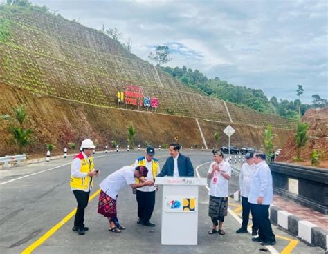 Presiden Jokowi Resmikan Jalan Pintas Batas Kota Di Bali Sepanjang 5 68