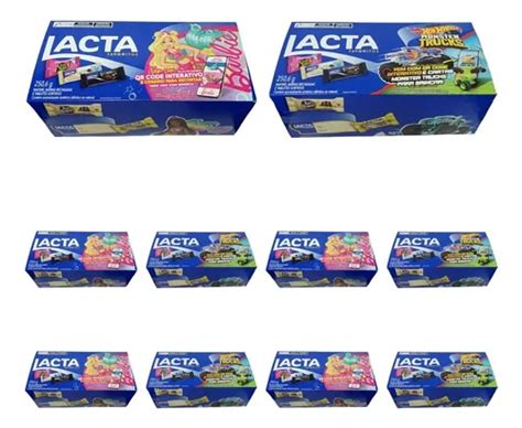 Kit Bombons Lacta Conteúdo Interativo Barbie E Hot Wheels Frete grátis