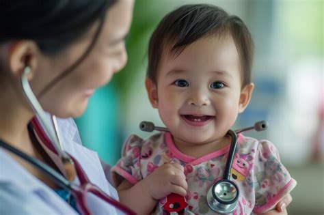 Premium Photo Asian Doctor Using A Stethoscope To Check His Breathing