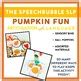 Pumpkin Fun Trifecta Articulation And Language By The Speech Bubble Slp