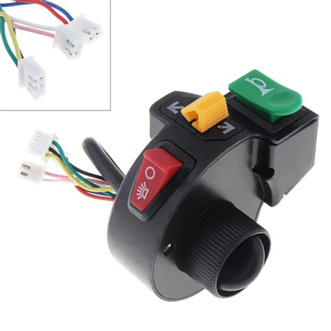 Universal Motorcycle Atv Bike Scooter Switch Horn Turn Signals On