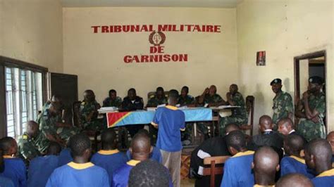 Nord Kivu Deux Officiers Fardc Condamnés à Perpétuité Par Le Tribunal