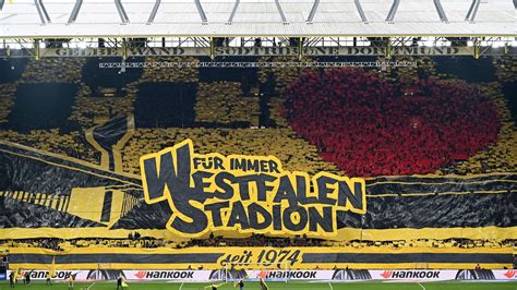 Borussia Dortmund Bvb Choreografie Vor Spiel Gegen Union Berlin Sorgt