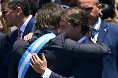 Tras El Faltazo A La Cumbre Del Mercosur Milei Recibe A Lacalle Pou En