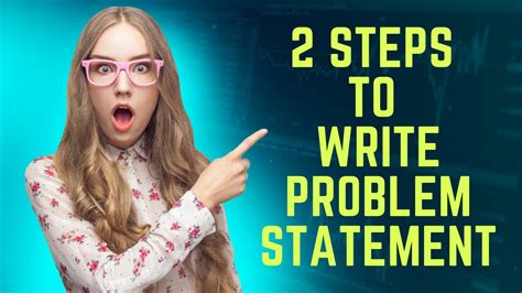 2 Steps To Write Problem Statement Youtube