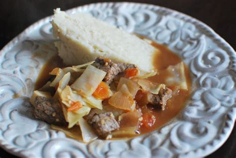 Katie's Recipes: Ugali(Kenya Beef Stew)