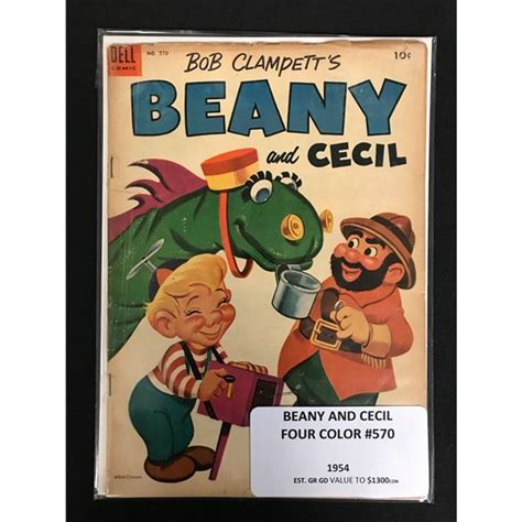 Beany And Cecil 570 Dell Comics 1954