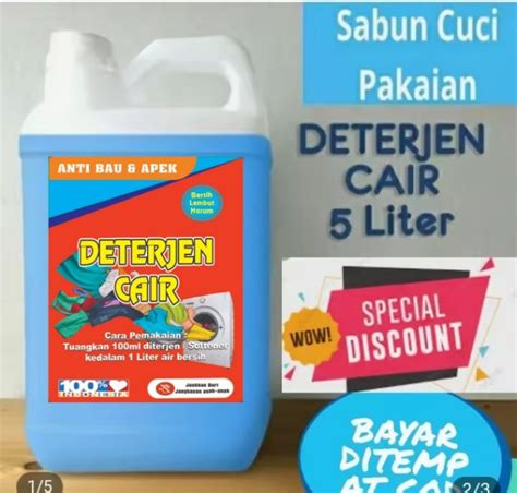 DETERJEN CAIR PINK ISI 5 LITER Lazada Indonesia