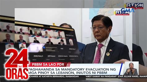 Paghahanda Sa Mandatory Evacuation Ng Mga Pinoy Sa Lebanon Iniutos Ni