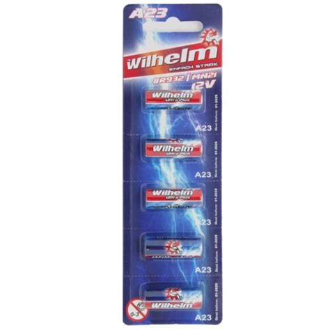 X A Wilhelm Alkaline Batterien Mn V Ga A Volt A S