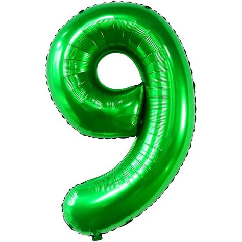 Buy Giant Dark Green Balloon Number Inch Dark Green