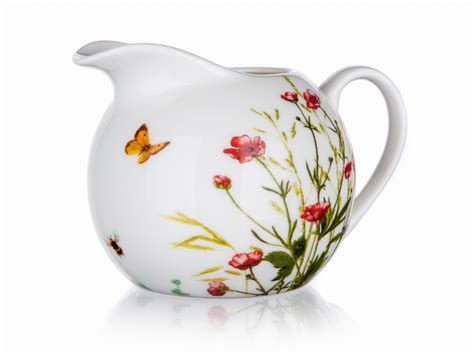 Dzbanek Na Mleko Mlecznik Ceramiczny Meadow Ka Kwiaty Ml