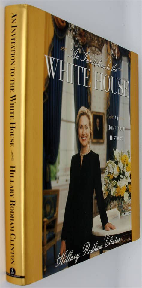 An Invitation To The White House Signed By Hillary Clinton