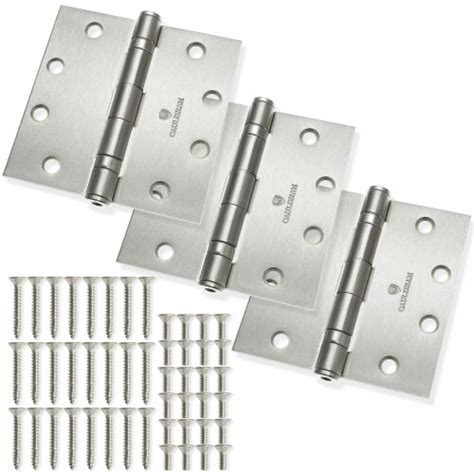 Satin Nickel Full Mortise Ball Bearing Door Hinge Pk X