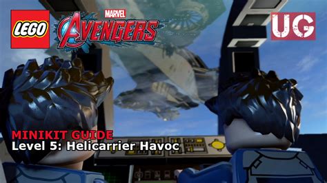 LEGO Marvel S Avengers Level 5 Helicarrier Havoc Minikit Guide