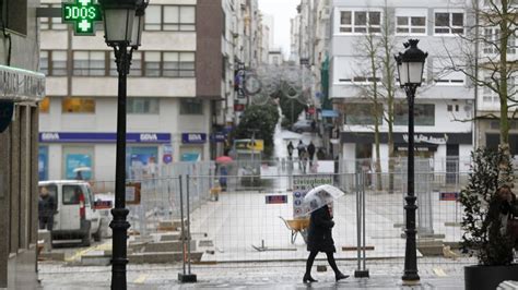 La zona de piedra de la plaza de Armas en Ferrol se abre mañana