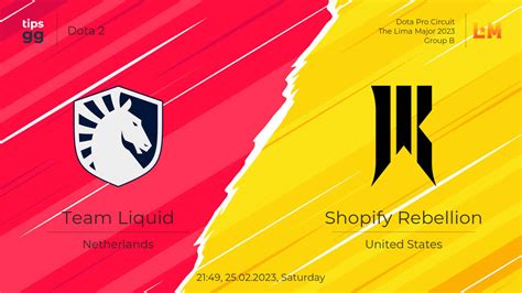 Team Liquid Vs Shopify Rebellion 25 02 2023 At Dota Pro Circuit The