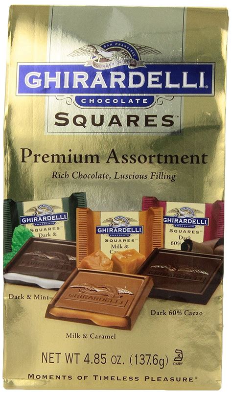 Ghirardelli Chocolate Squares Premium Assortment Ounce Packages