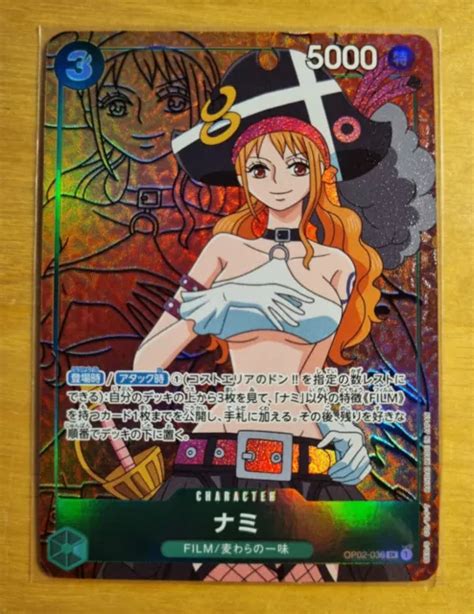 Nami One Piece Card ZU VERKAUFEN PicClick DE