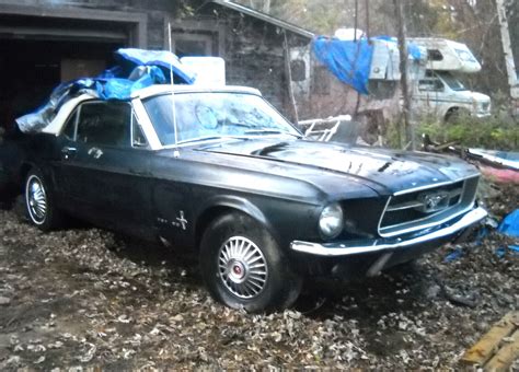 Yard Find Ford Mustang Convertible Barn Finds