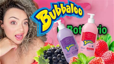 Bubbaloo Uva E Morango Cuide Se Bem O Boticário Youtube