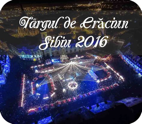 Târgul de Crăciun de la Sibiu 2016 Activităţi la Atelierul lui Moș