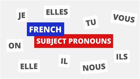 French Pronoun Cheat Sheet